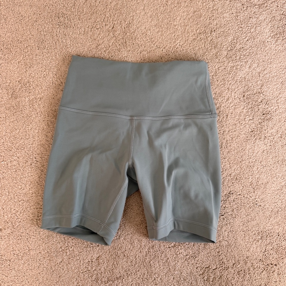 lululemon athletica Women's Gray Bike Shorts